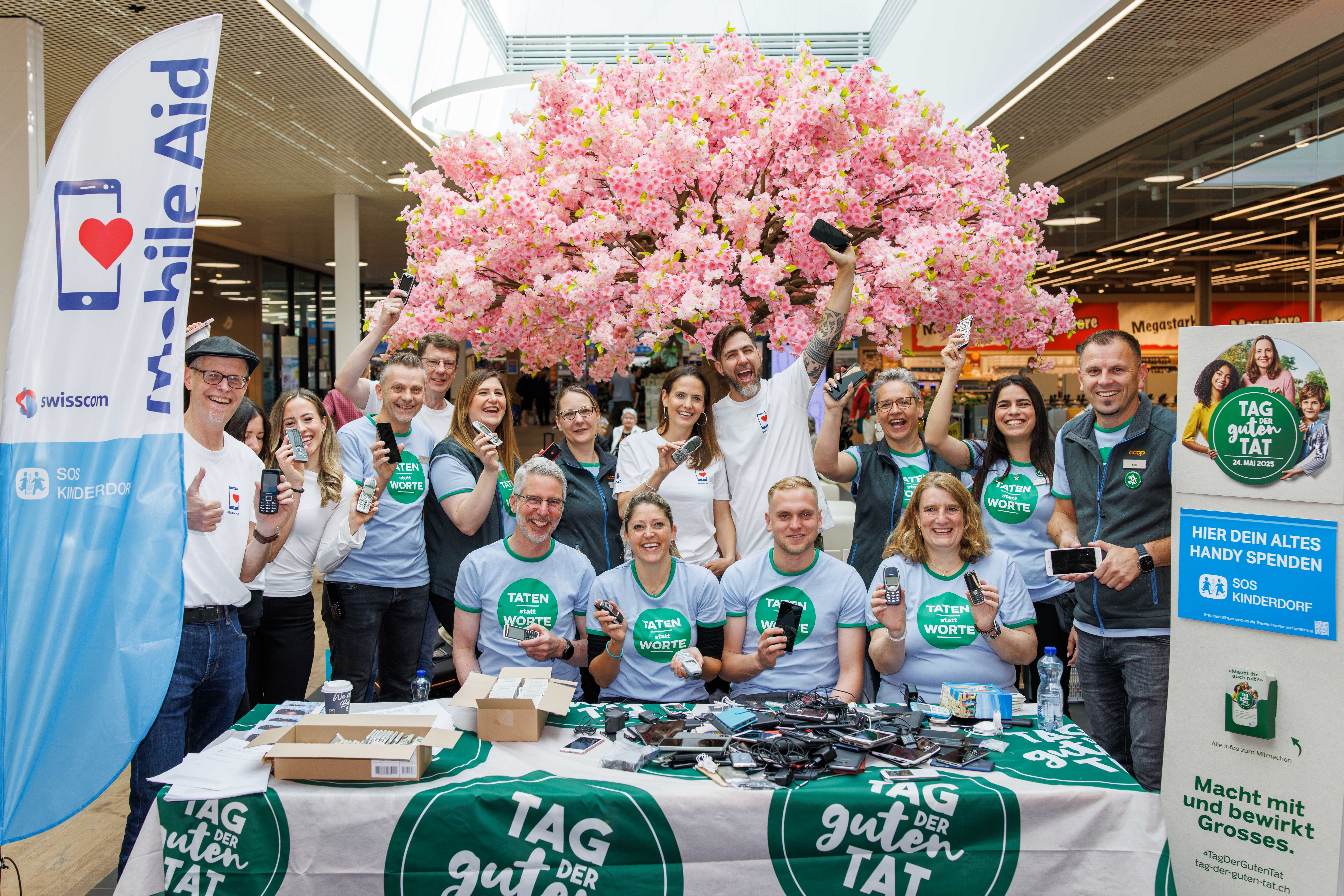 Nos ambassadeurs Michèle et Manu Burkart à Winterthur.