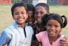Les enfants sourient