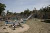 Ein Spielplatz in Bushulo.