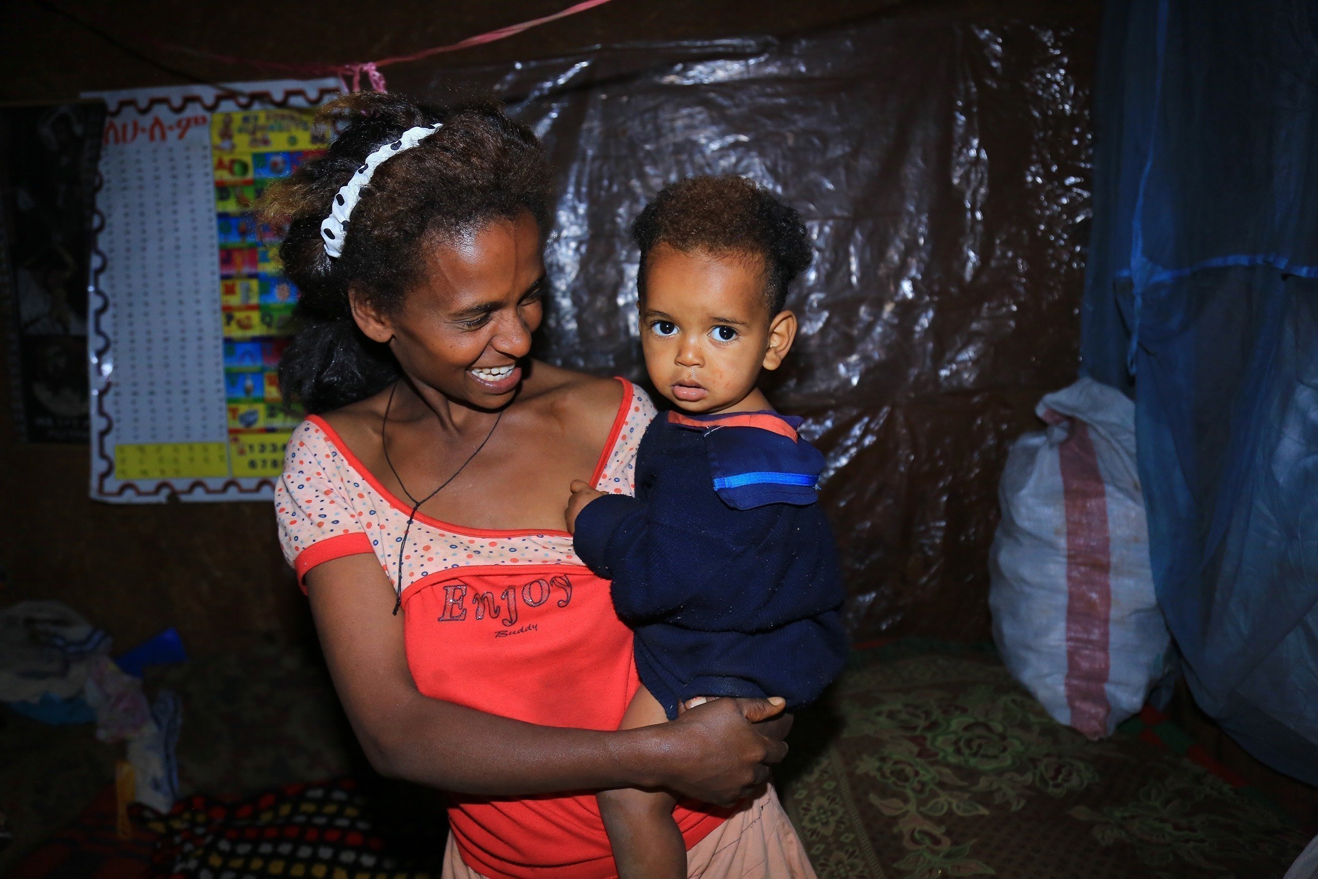 Dans les villages d'enfants SOS, les mamans SOS veillent au développement et à l'épanouissement de chaque enfant.
