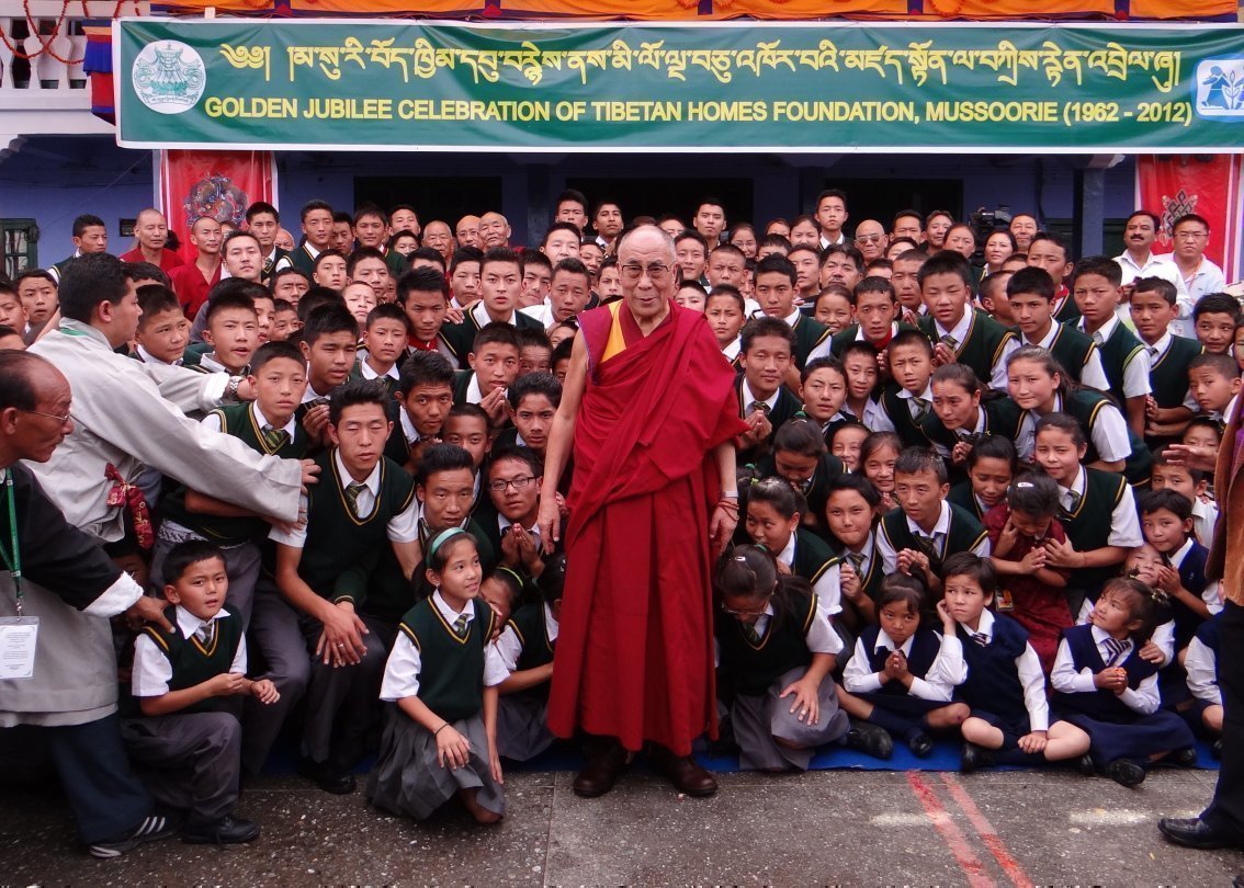Le dalaï-lama est un ambassadeur de SOS Villages d'Enfants.
