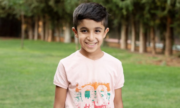 Saeed a 9 ans et besoin de vos dons pour surmonter son traumatisme.